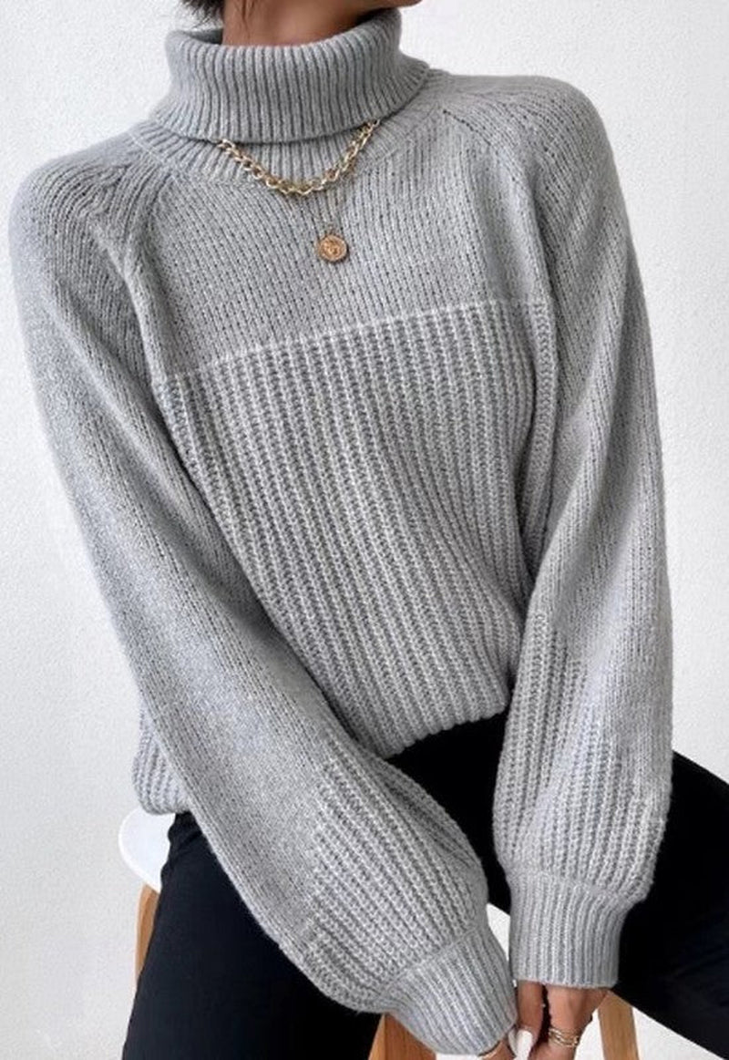 Knit Turtleneck Sweater