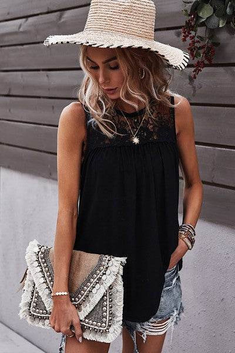 Lace Tank Top
