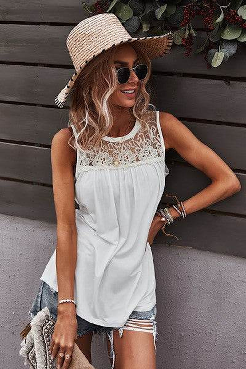 Lace Tank Top