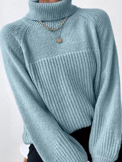 Knit Turtleneck Sweater