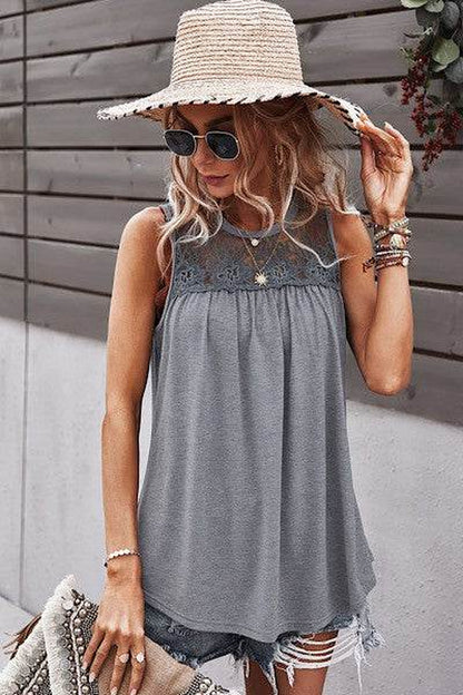 Lace Tank Top